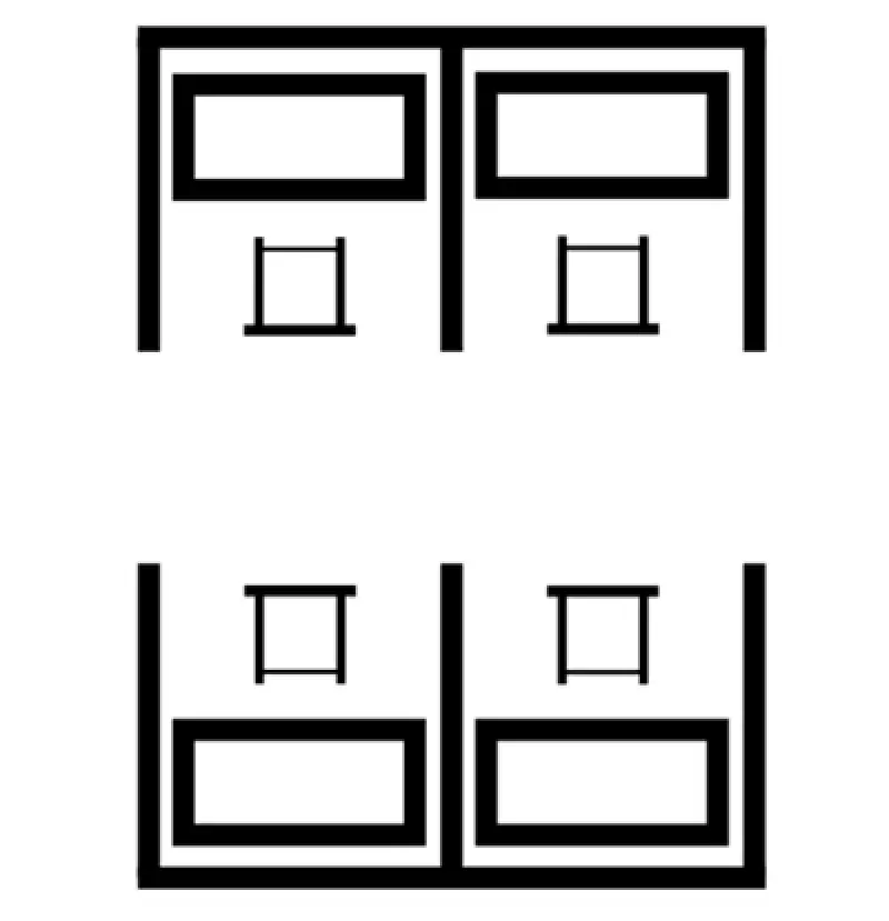 ④ブース式レイアウト