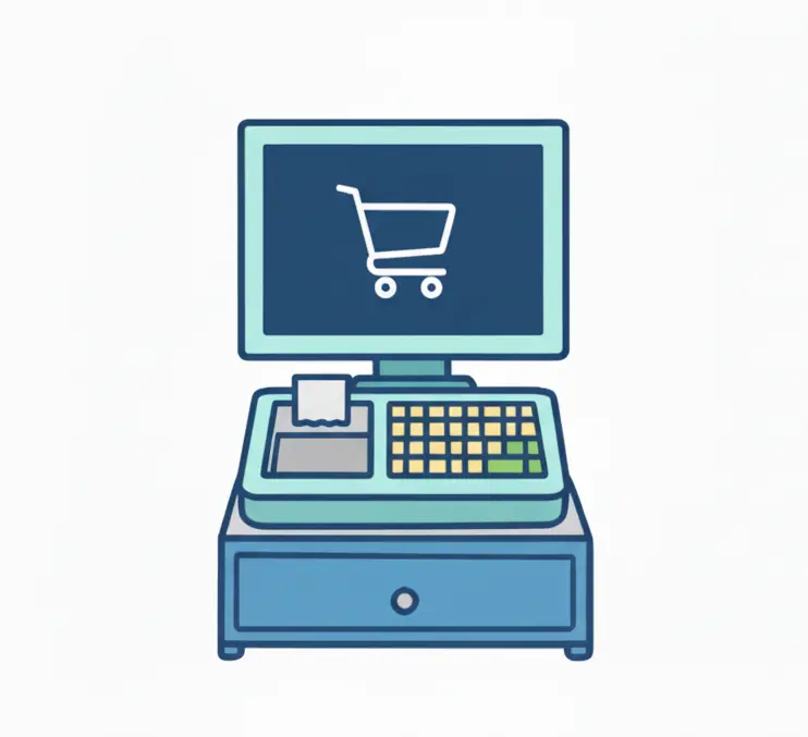 イメージ：ターミナル型POSレジ