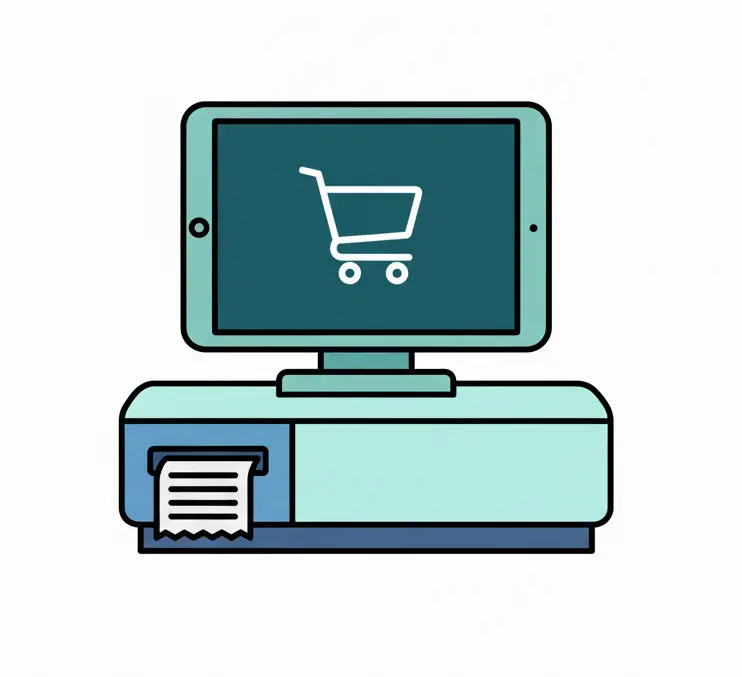 イメージ：タブレット型POSレジ