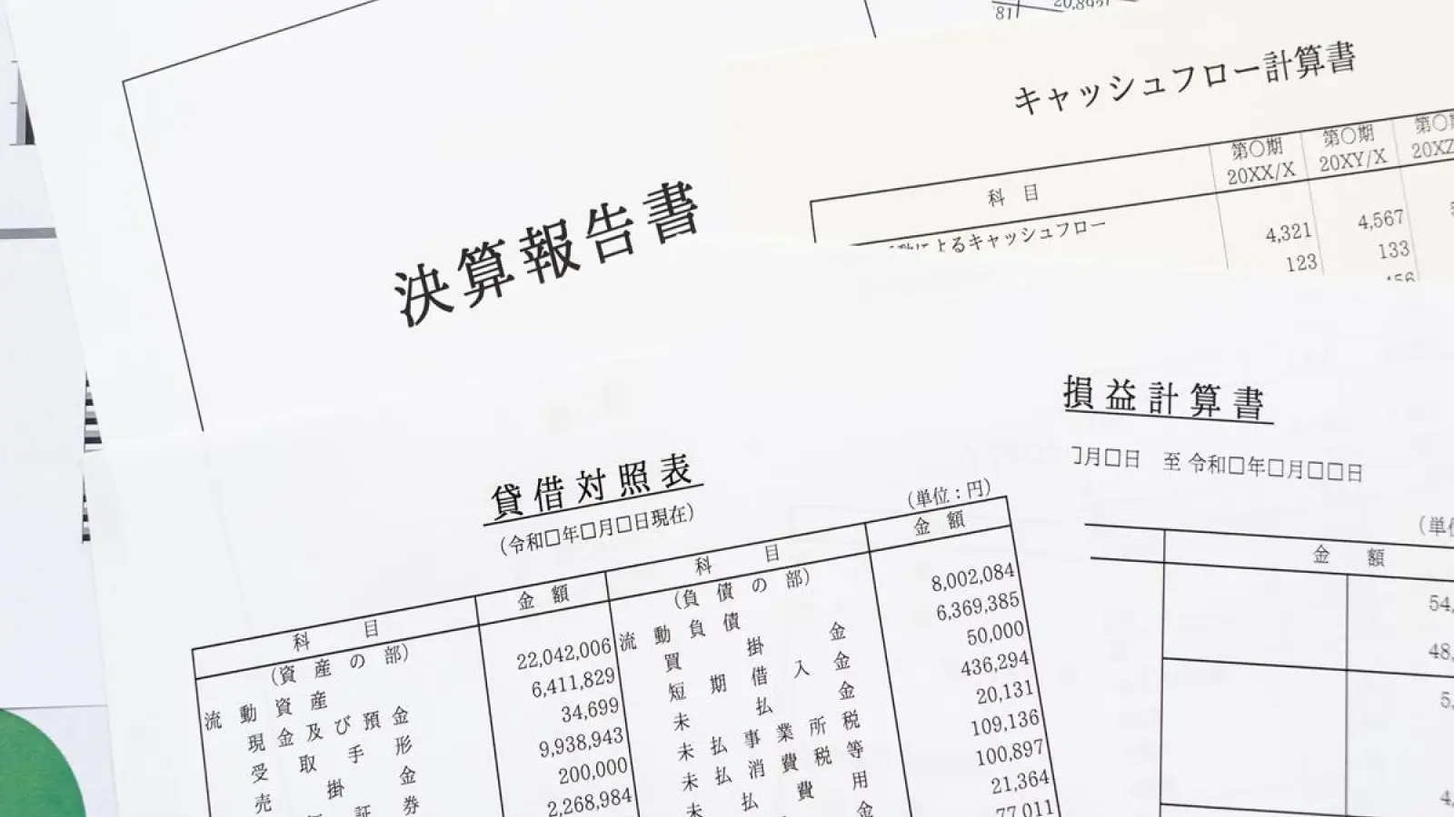 安全性分析では財務諸表から企業の倒産リスクを評価する